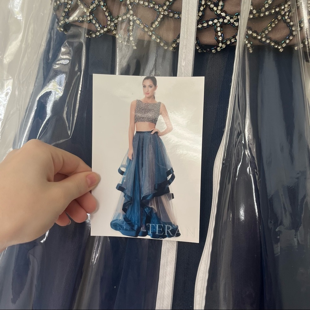 Two Piece Prom Dress - Picture 4 of 7